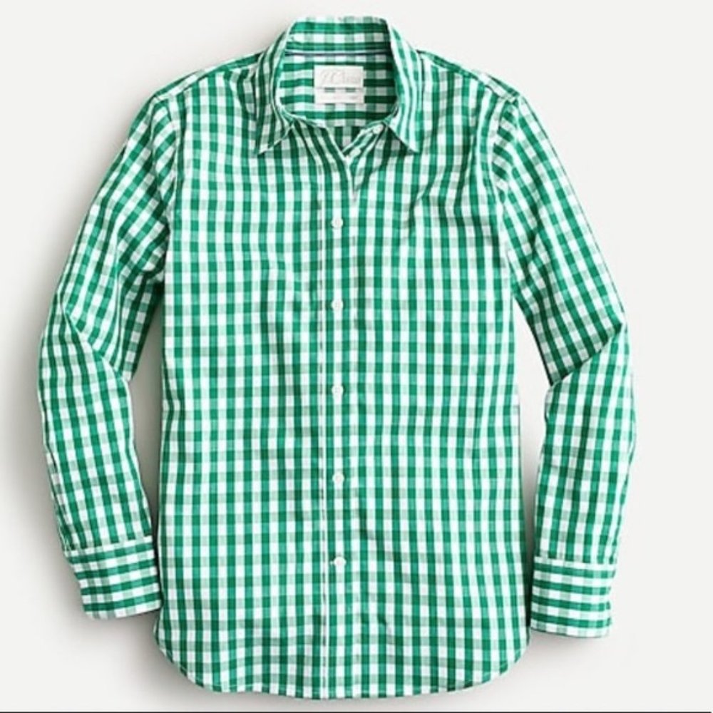 J. Crew Slim-fit Stretch Cotton Shirt in Gingham